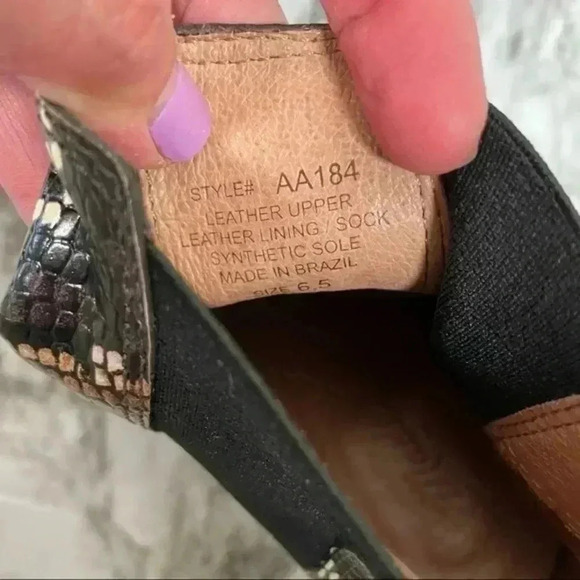 Madewell The Regan Boot in Snake Embossed Leather - Picture 12 of 12